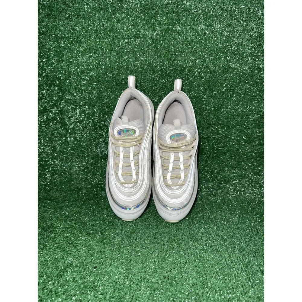 Nike Air Max 97 Iridescent White Womens Size 6.5 Athletic Running Shoes Sneakers - Picture 7 of 11